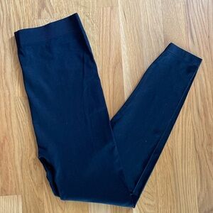 Maternity Black Footless Tights Leggings Size M